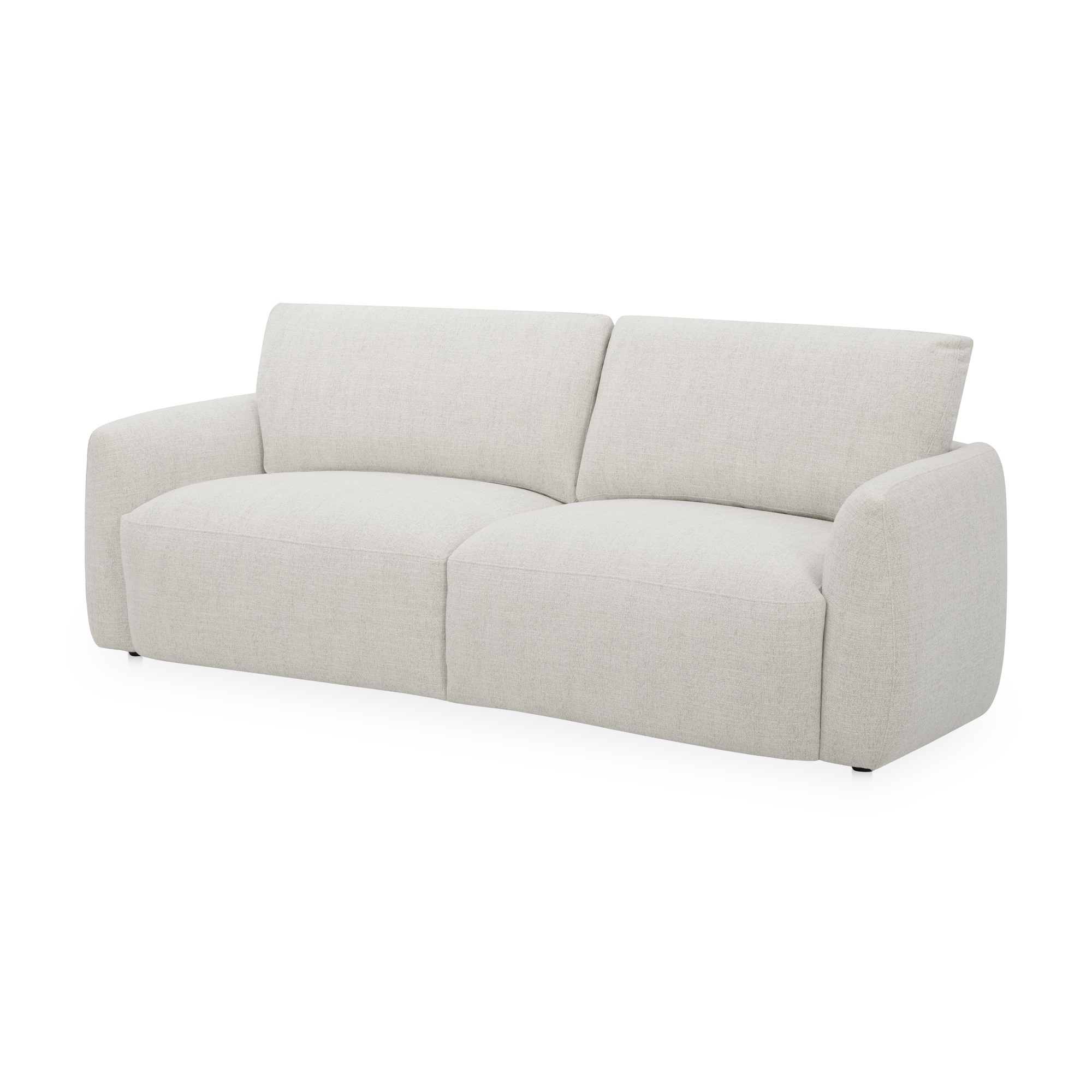 Callie Sofa 91 in. Flecked Oat - Image 1