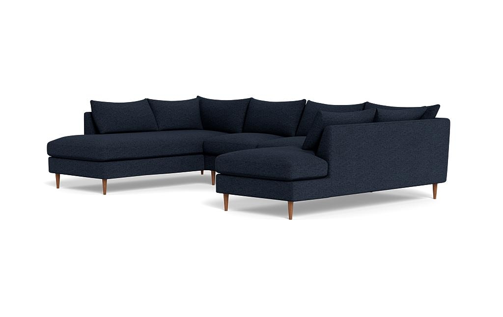 Sloan 3-Piece U-Bumper Sectional - Image 2