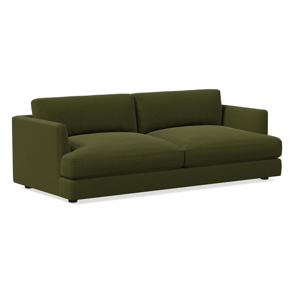 Haven 84" Sofa, Trillium, Distressed Velvet, Tarragon, Concealed Support - Image 0