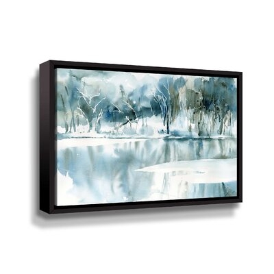 Blue Reflections Gallery Wrapped Canvas - Image 0