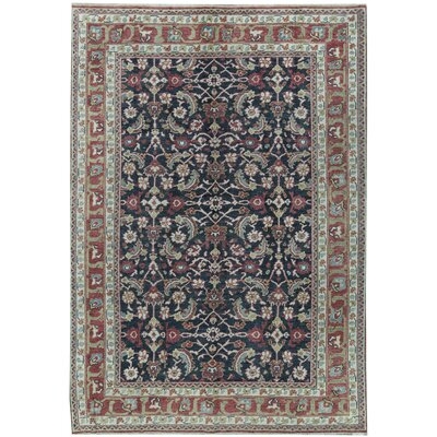 One-of-a-Kind Soho Hand-Knotted Red 9'11" x 13'9" Area Rug - Image 0