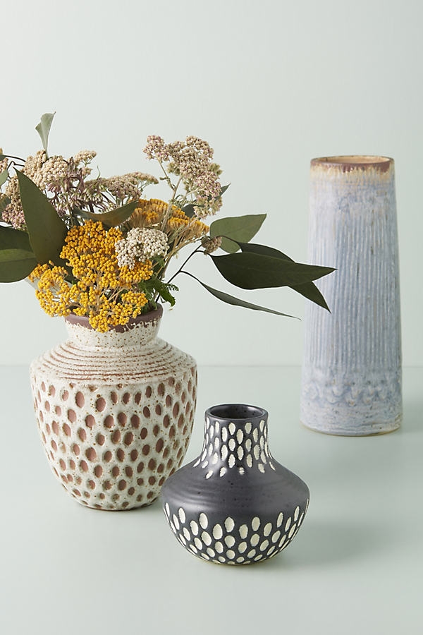 Julieta Vase By Anthropologie in White Size M - Image 1