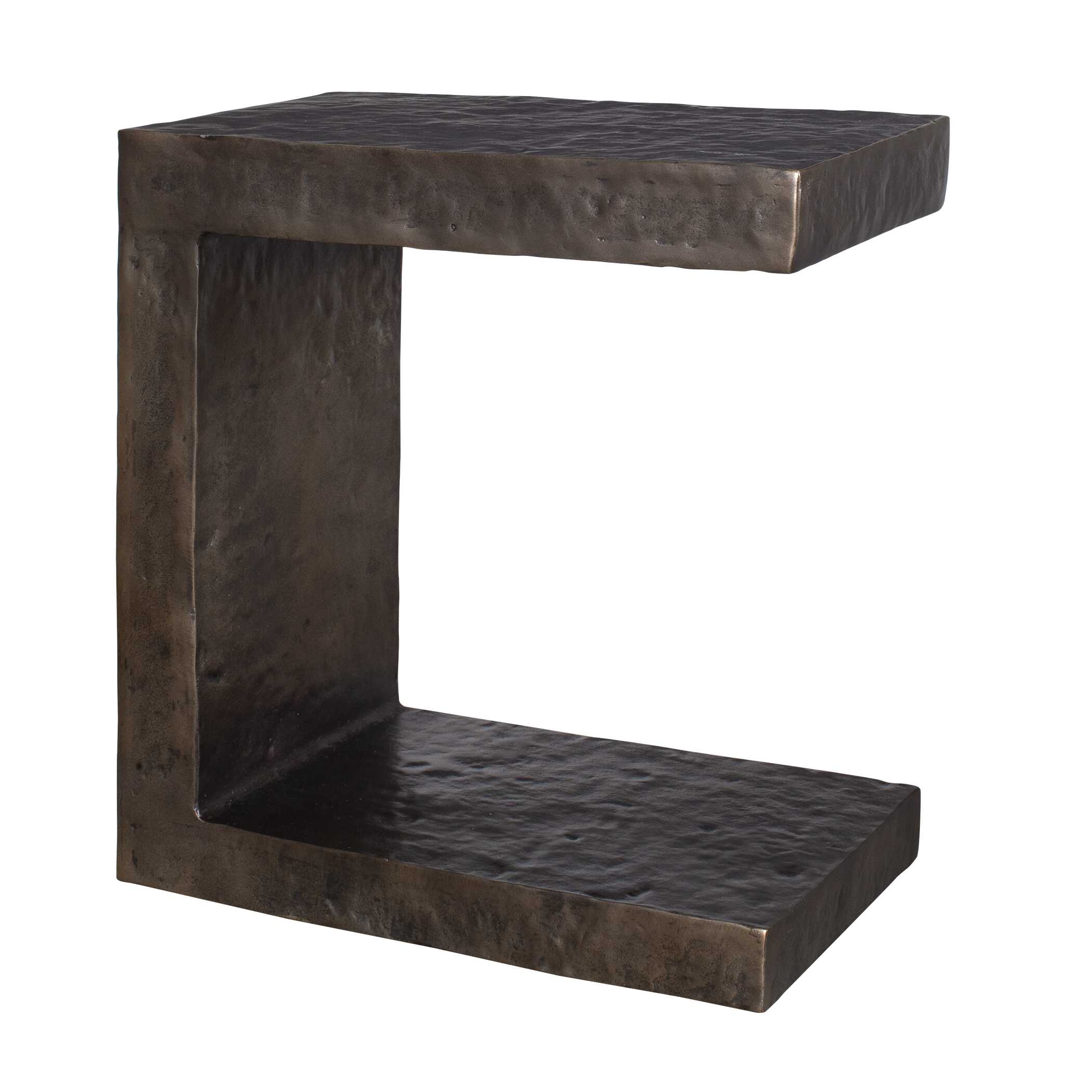 Obra Bronze Outdoor Side Table - Image 8