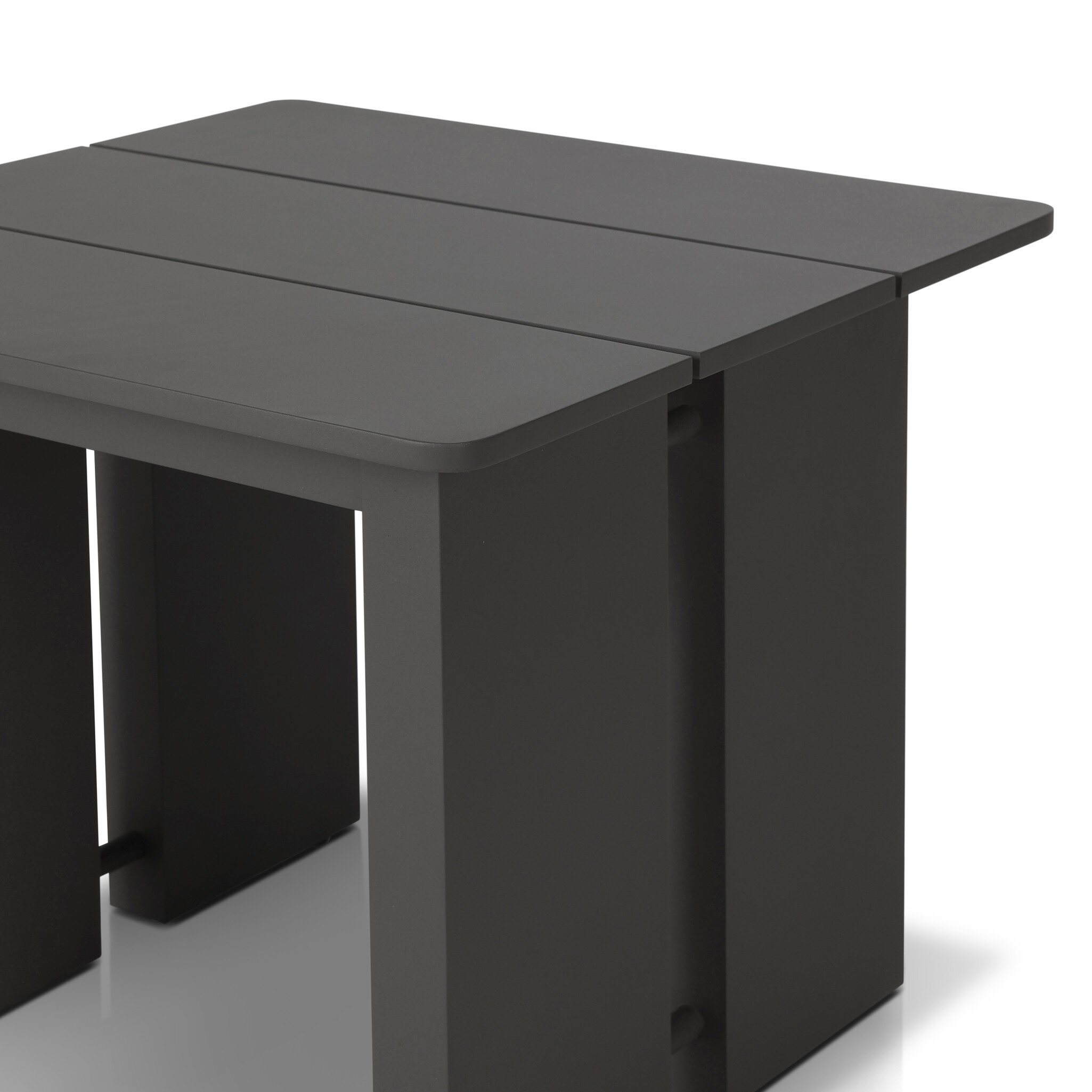 Chapman Outdoor Metal End Table - Bronze - Image 6