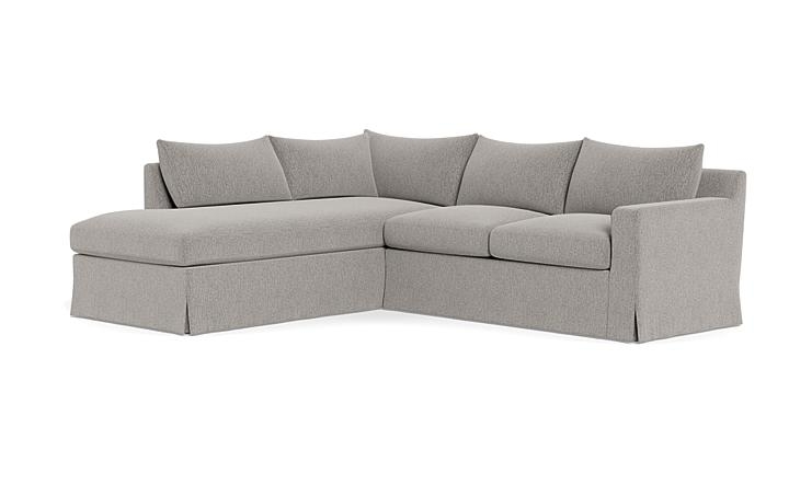 Sloan Slipcovered 3-Seat Left Bumper Sectional - Image 2
