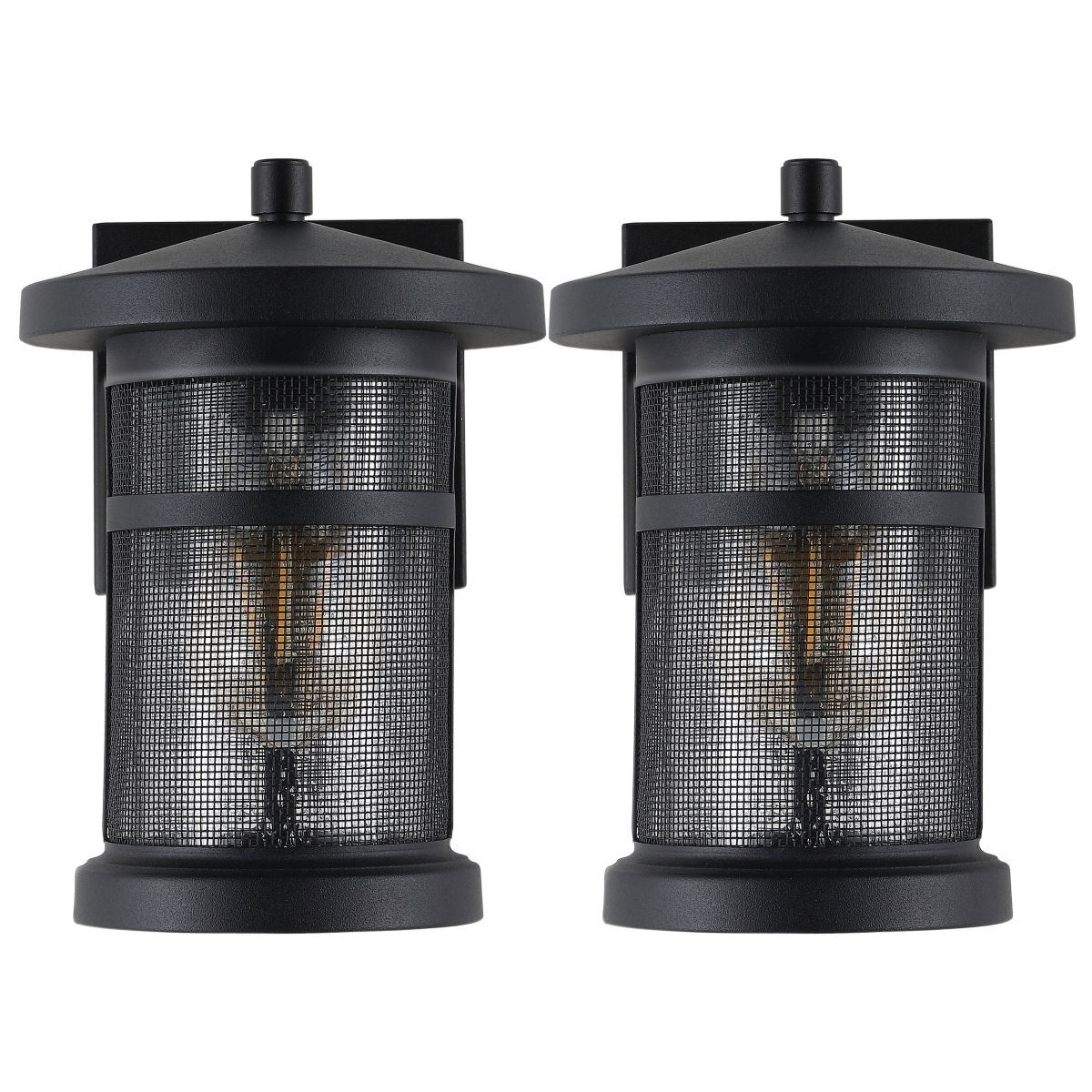 Osprey 7.5" Outdoor Sconce - Black - Safavieh - Image 1