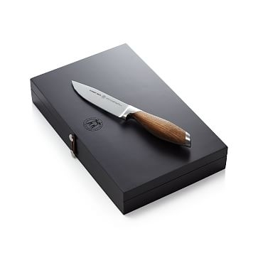 Schmidt Brothers(R) Cutlery Bonded Teak Jumbo Steak Knife Set, 4-Piece - Image 1