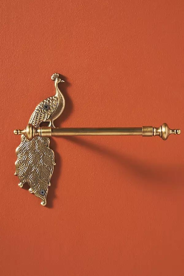 Ida Peacock Toilet Paper Holder - Image 0