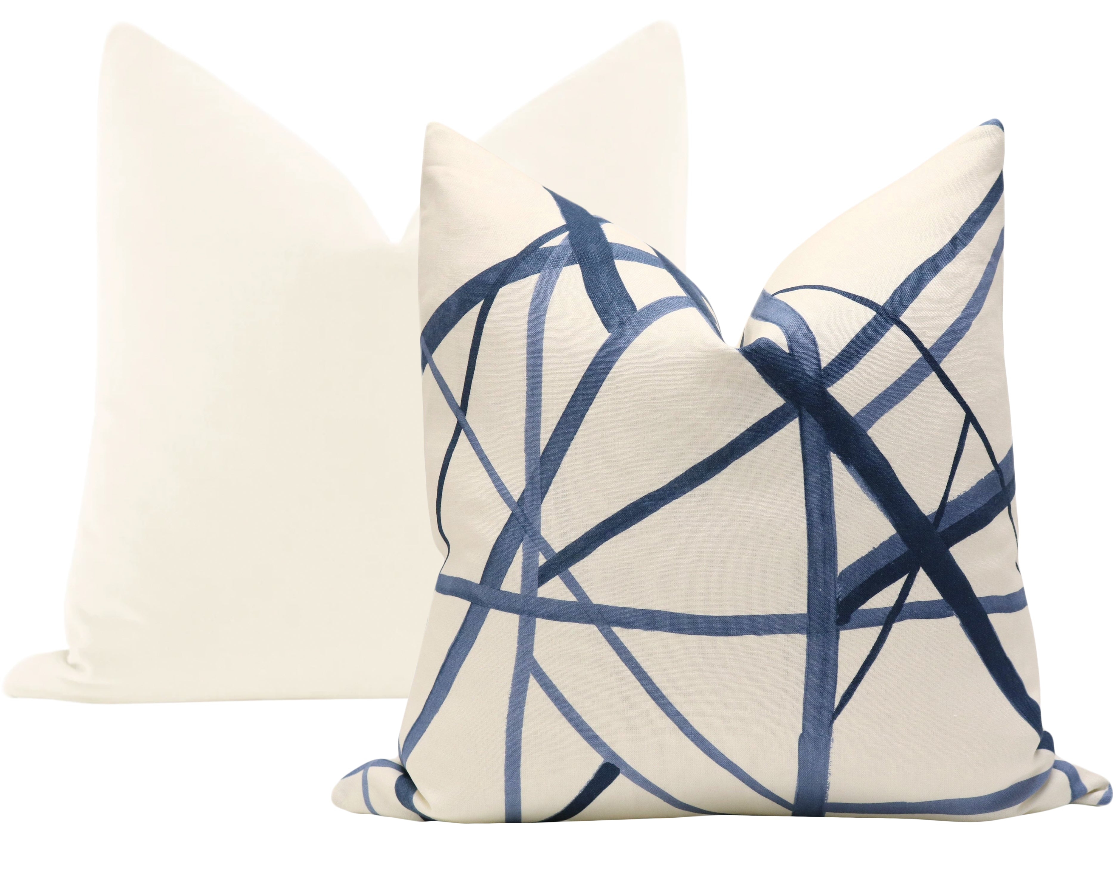 CHANNELS // PERIWINKLE - 26" X 26" - Image 5