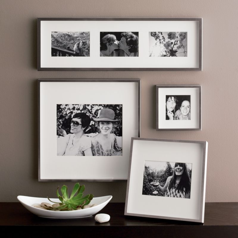 Brushed Silver 4x6 Picture Frame - Image 9