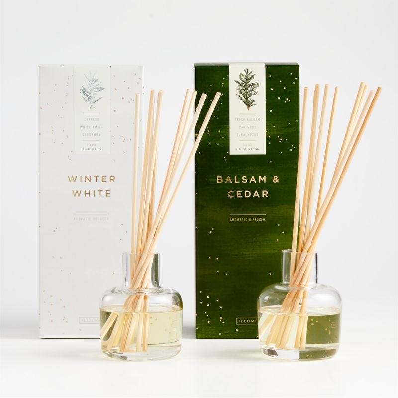 ILLUME Â® Winter White Holiday Reed Diffuser - Image 3