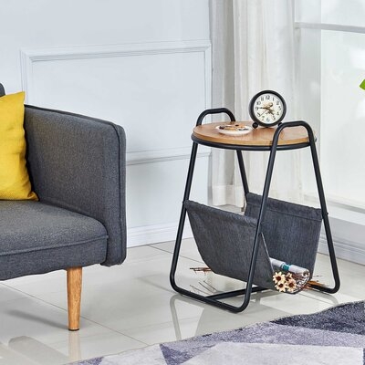 Dixielynn Sled End Table with Storage - Image 0