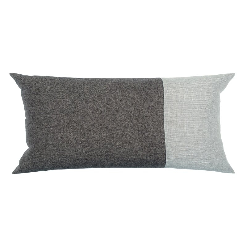 TOSS by Daniel Stuart Studio Wrap Morrison Feather Lumbar Pillow Size: 15" x 20" - Image 0