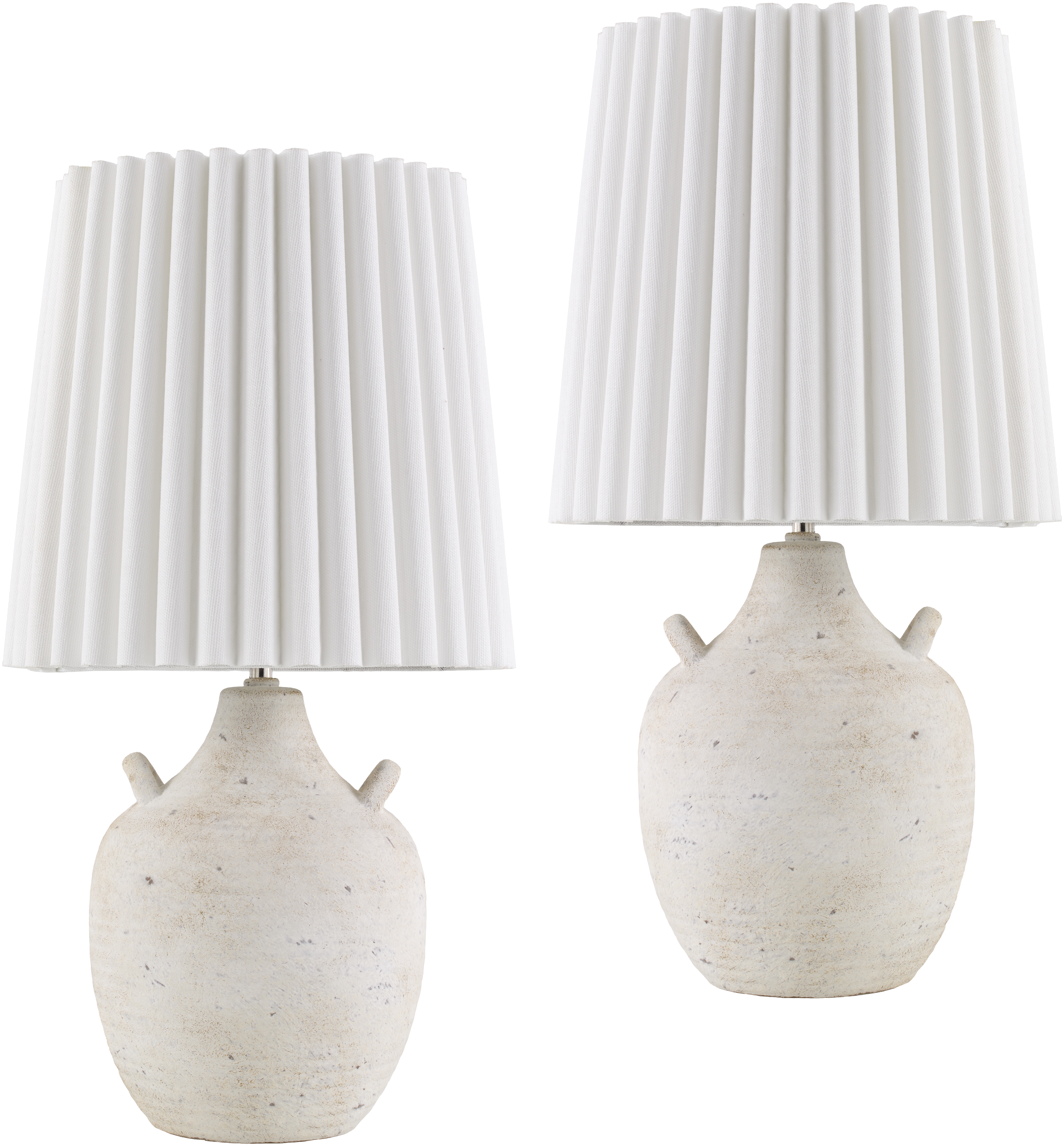Livabliss Sunken  Painted 19"H x 9"W x 9"D Accent Table Lamp - Image 0