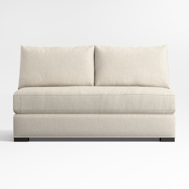 Axis Classic Bench Armless Loveseat Sectional Piece - Image 0