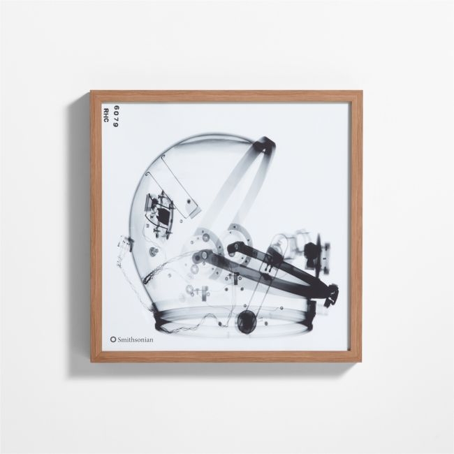 Smithsonian Gemini Helmet Framed Wall Art Print - Image 0