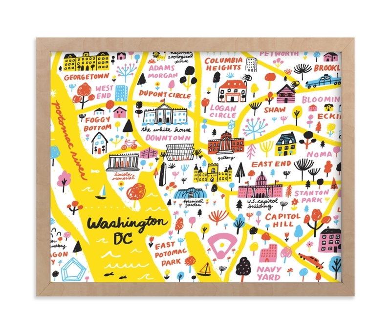 I Love Washington D.C. Limited Edition Fine Art Print 1 - Image 0