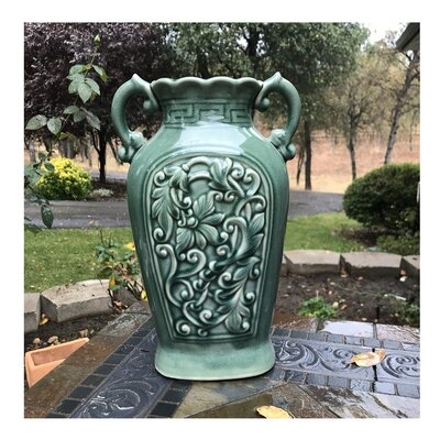Palmdale Ceramic Ancient Table Vase - Image 0