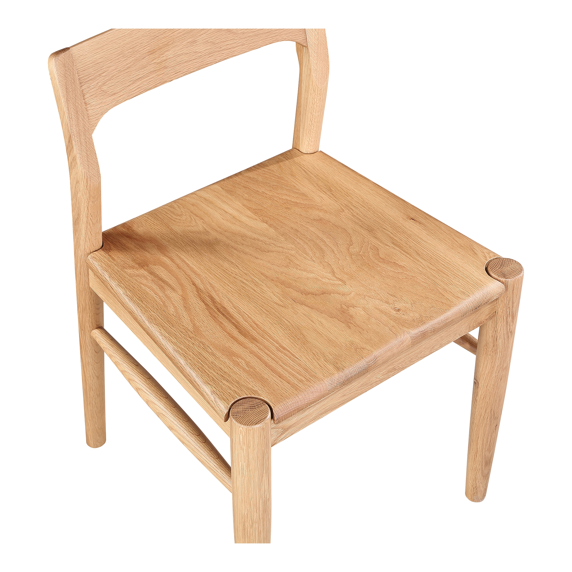 Owing Dining Chair Natural Oak - Set Of Two - Image 4