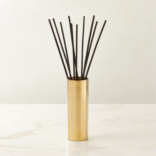 Lemongrass + Oud Scented Reed Diffuser 3oz - Image 0