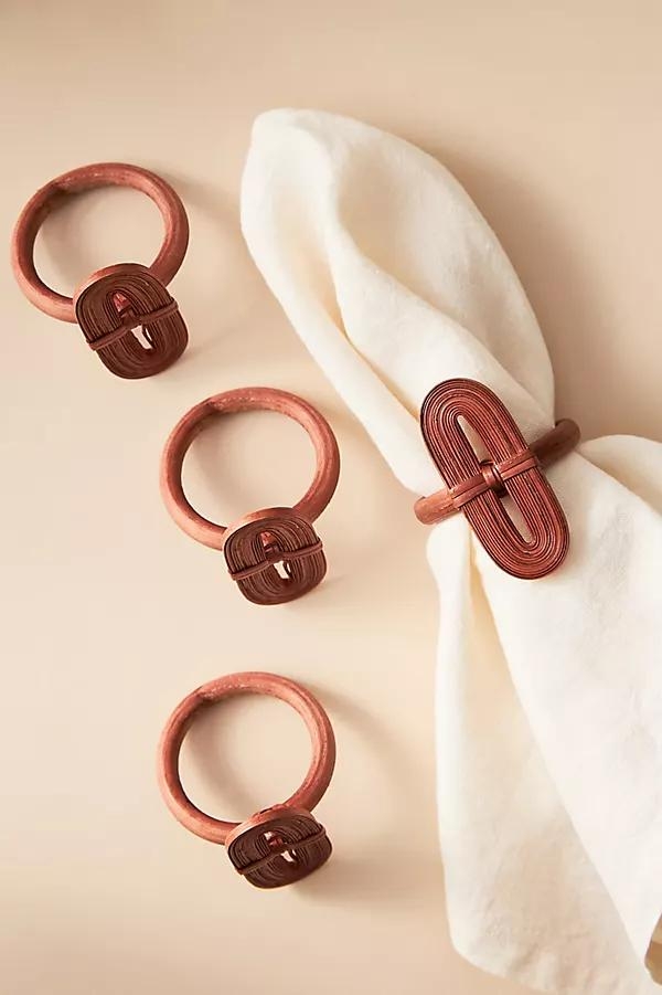 Sarasota Napkin Rings, Set of 4 - Image 0