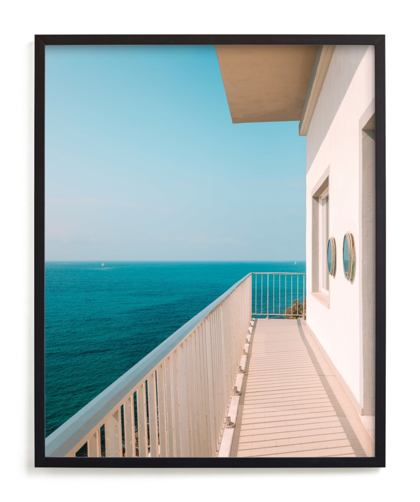 Two Portholes Limited Edition Fine Art Print 2 - Image 0