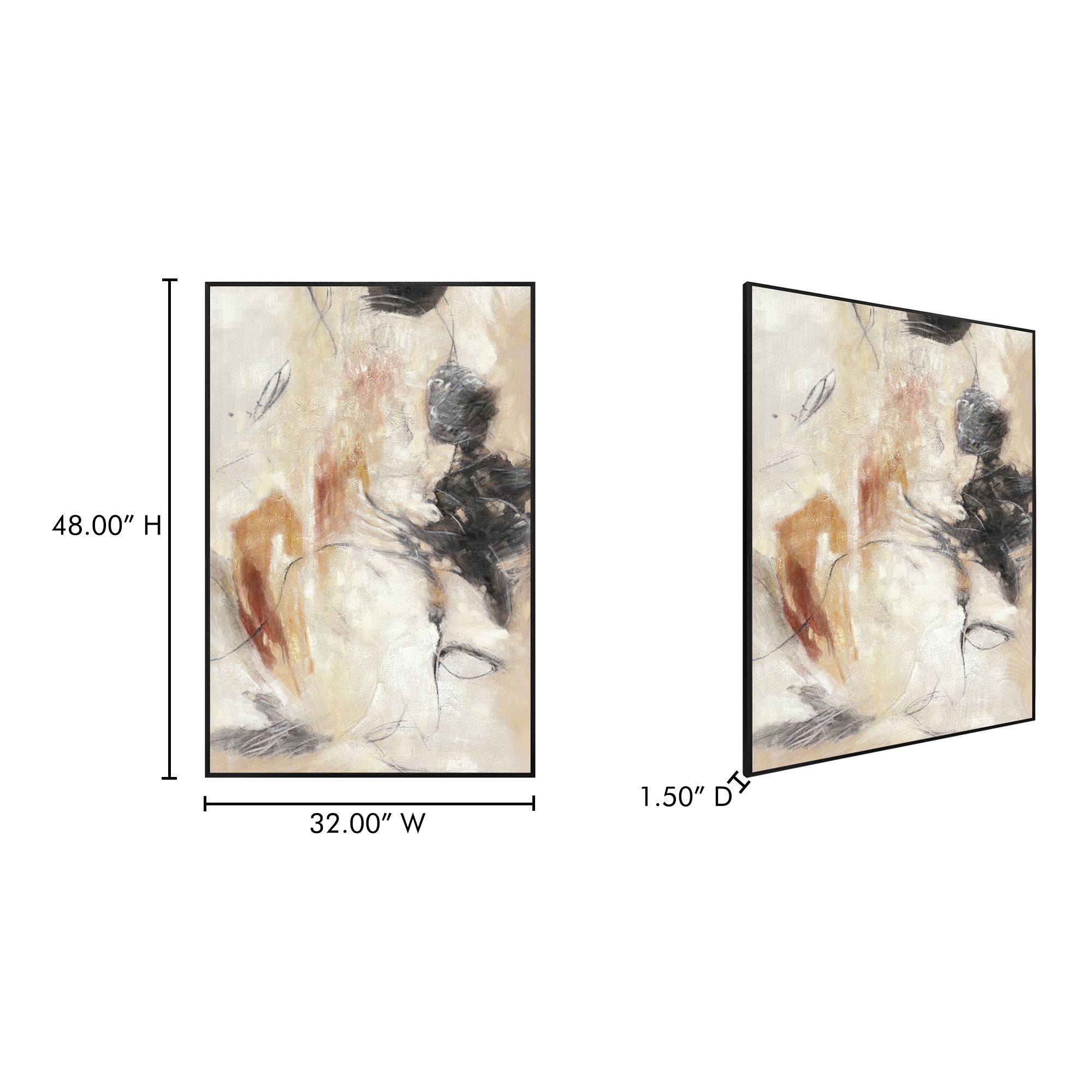 Rogue Framed Painting Multicolor - Image 5