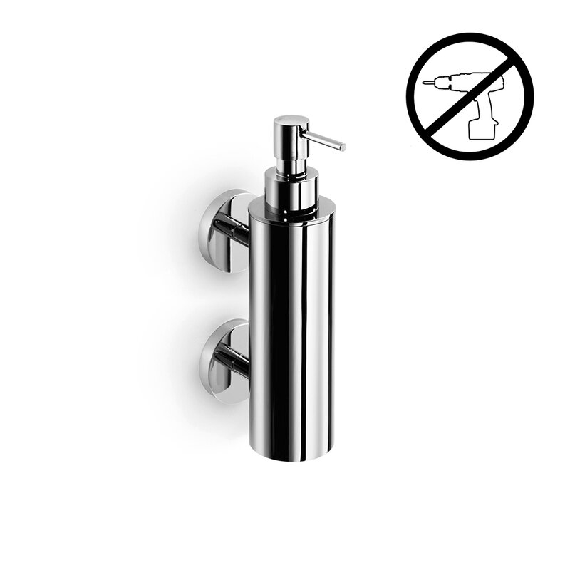 WS Bath Collections Duemila Self-Adhesive Wall Mount Soap Dispenser - Image 0