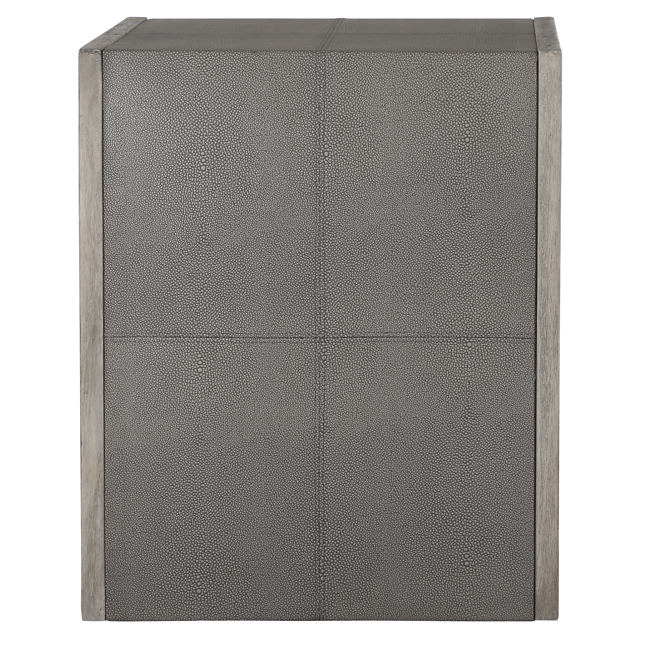 Aerina Modern Gray End Table - Image 3