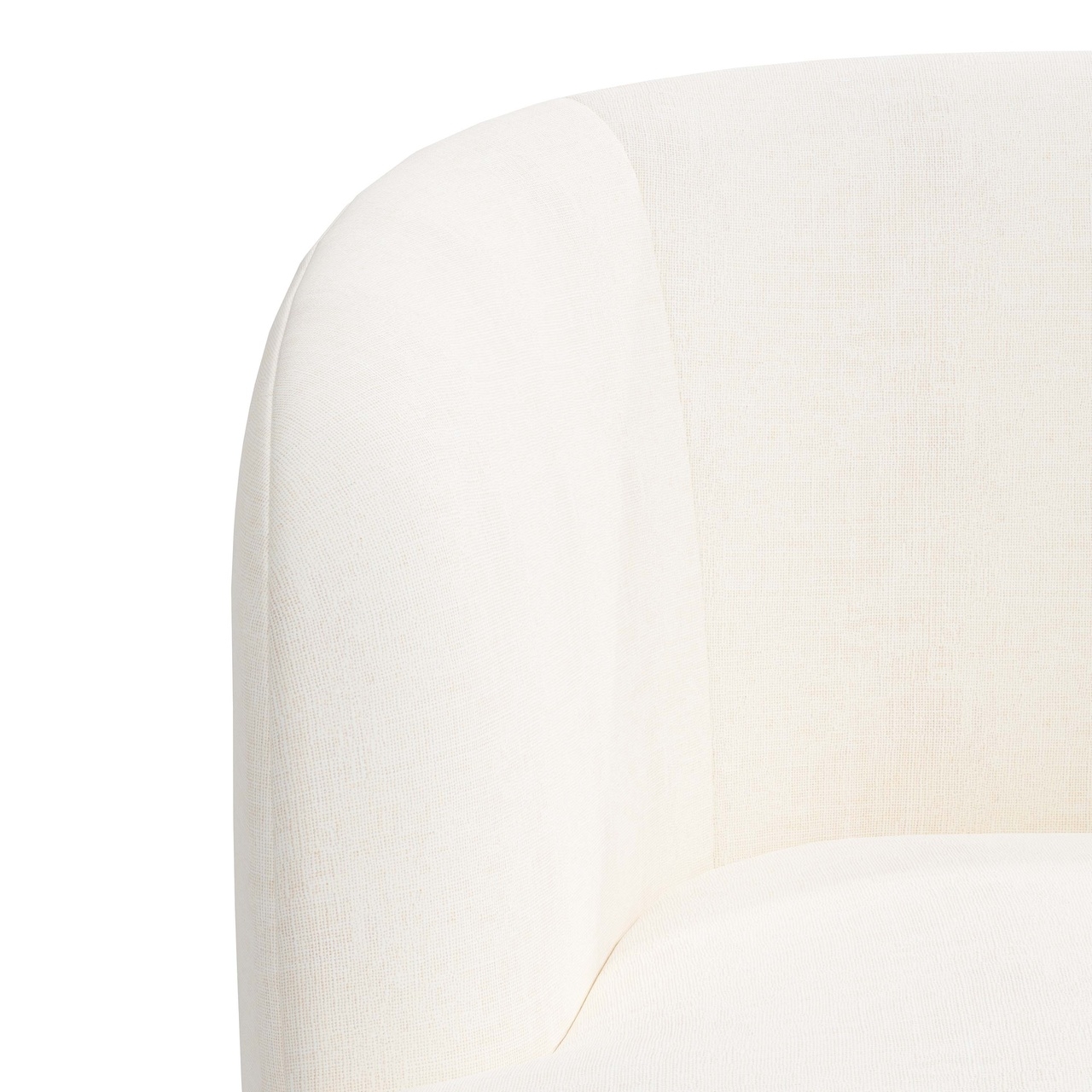 Collette Swivel Chair, Zuma White - Image 4