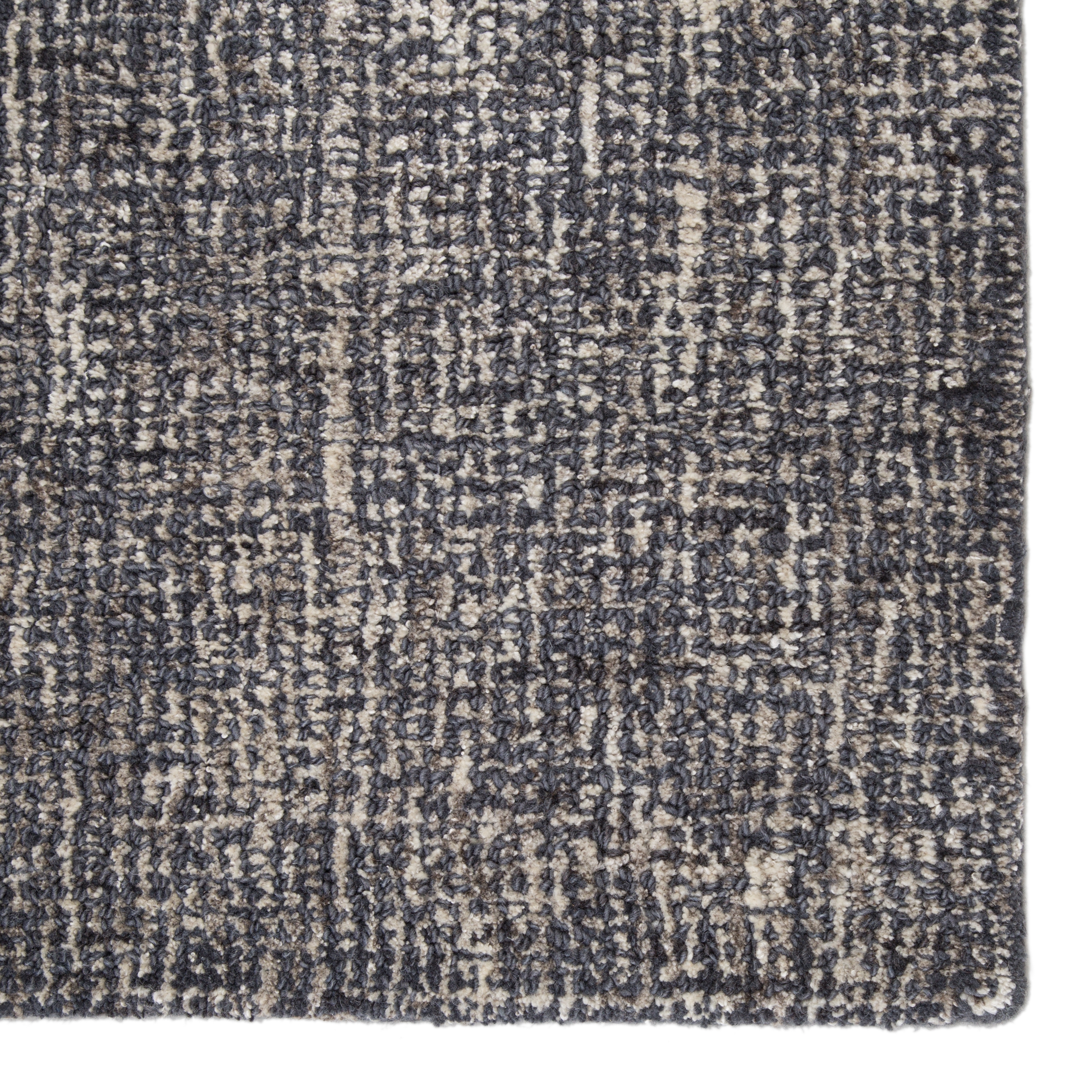Britta Plus Handmade Solid Dark Gray/ Light Gray Area Rug (9' X 12') - Image 3