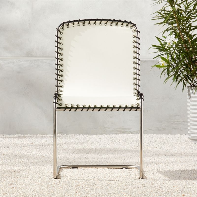 Enzo Outdoor Armless Sling Chair Cover - Image 3