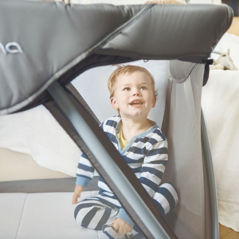 Nuna ® SENA aire ® Caviar Black Playard and Travel Crib - Image 2
