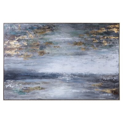 NA by NA - Floater Frame Painting on Canvas - Image 0