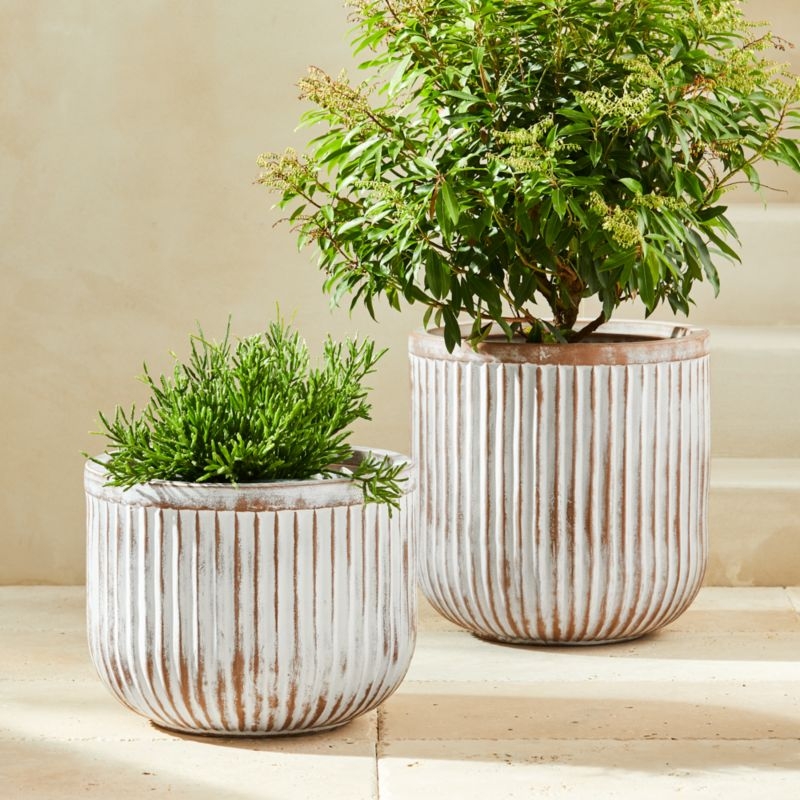 Caio Fluted Planter Large - Image 1