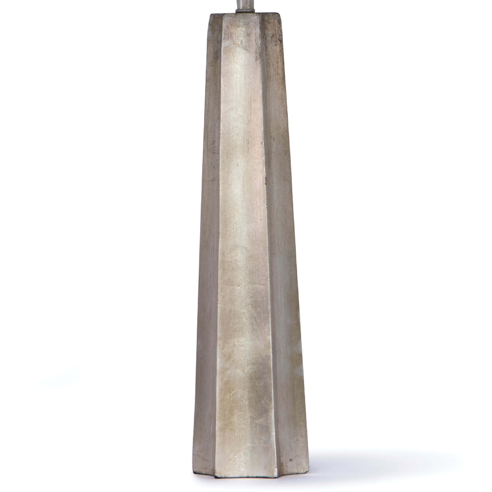 Regina Andrew Celine Modern Classic Ambered Silver Leaf Table Lamp - Image 2