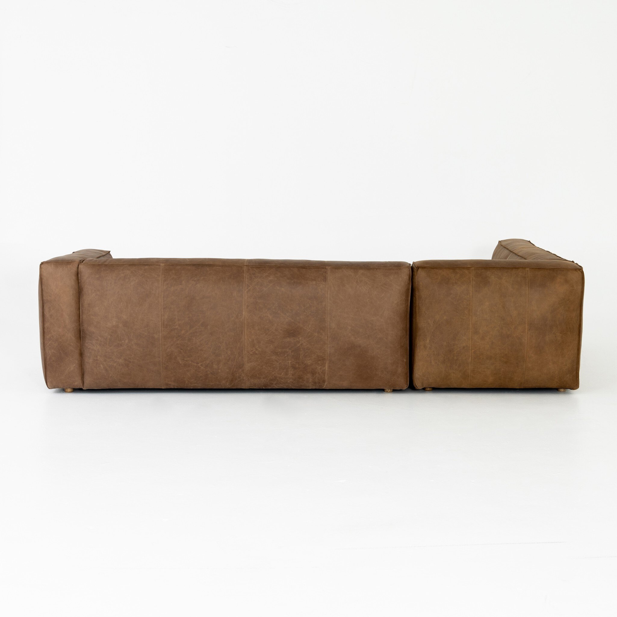 Nolita Sectional - Natural Washed Sand - Image 5