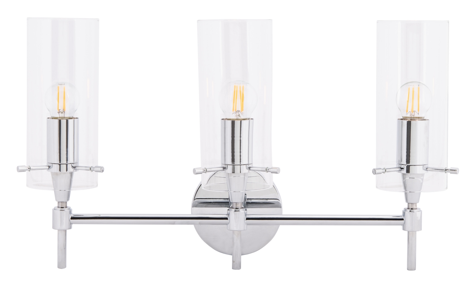 Norala Vanity Sconce - Chrome - Safavieh - Image 4