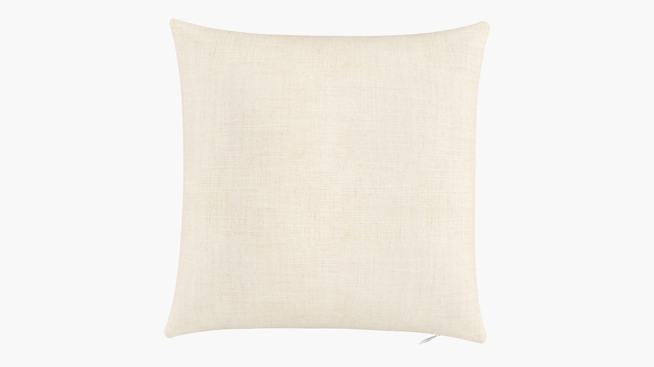Throw Pillow 16", Talc Everyday Linen, 16" x 16" - Image 0
