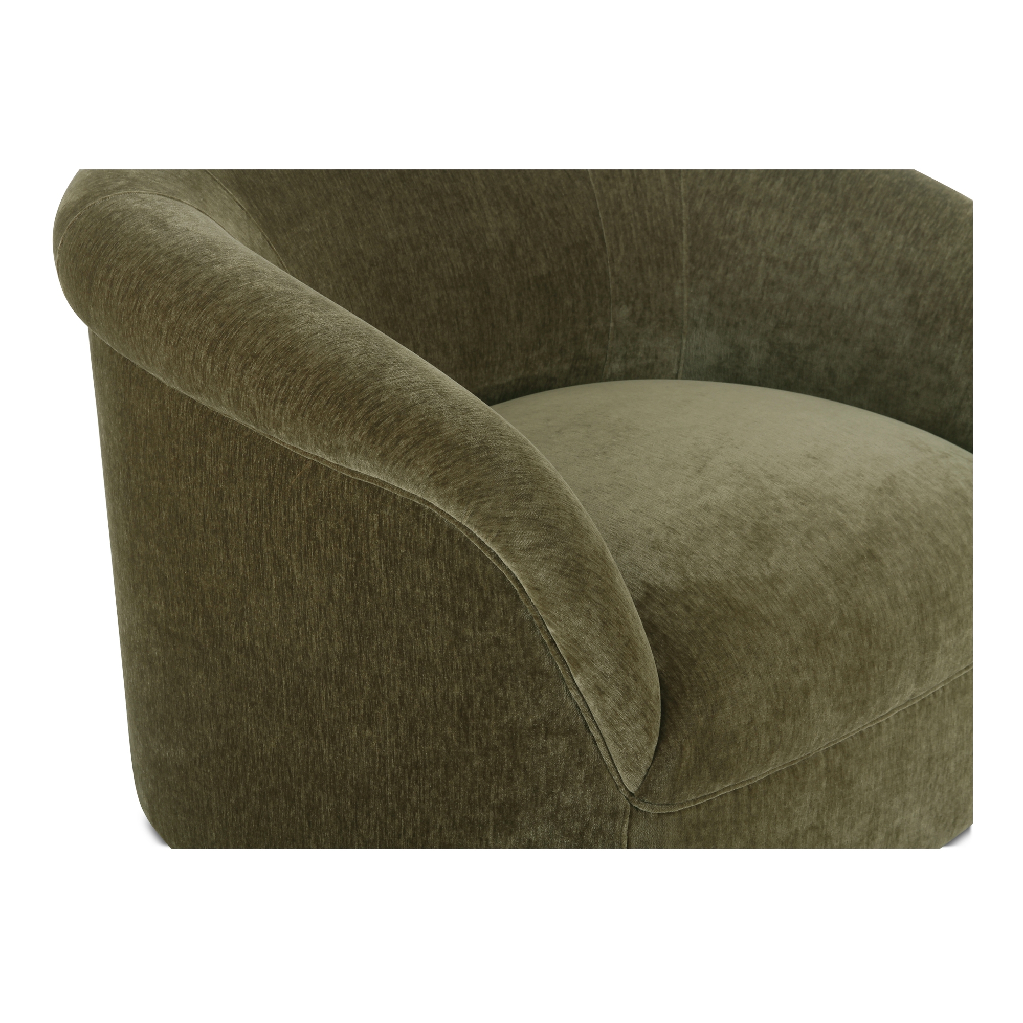 Thora Lounge Chair Dark Green - Image 5