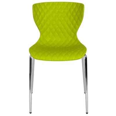 Lowell Armless Contemporary Stackable Chair - Image 0