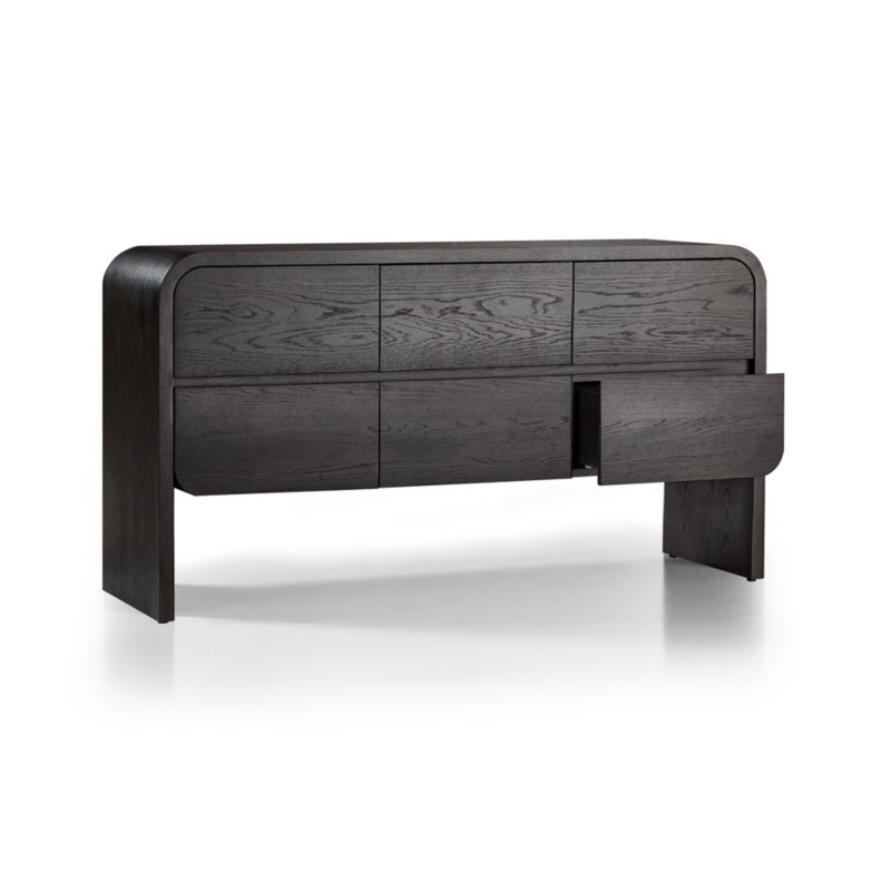 Cortez Charcoal Floating Dresser by Leanne Ford - Image 2