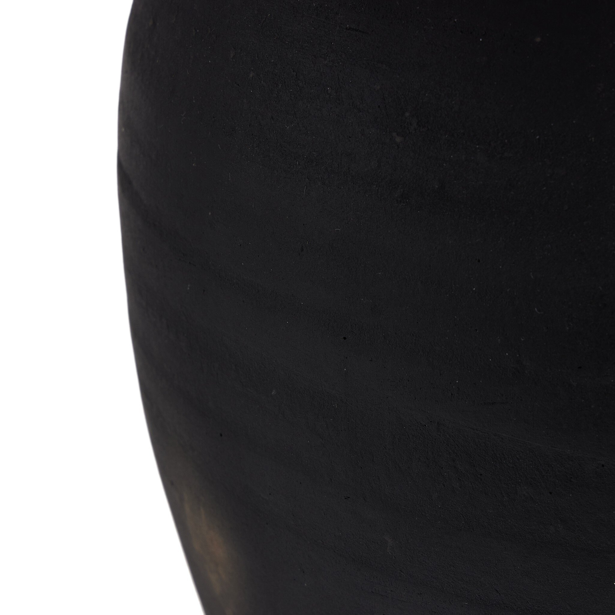 Russo Table Lamp - Aged Black Terracotta - Image 7