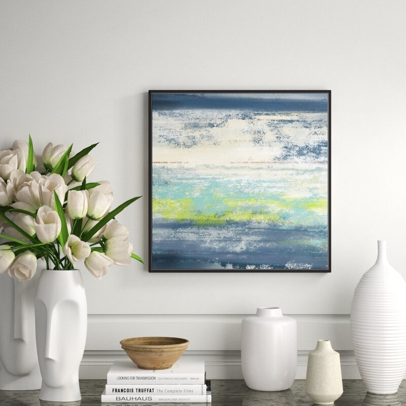 JBass Grand Gallery Collection Into the Mist - Floater Frame Painting on Canvas - Image 0