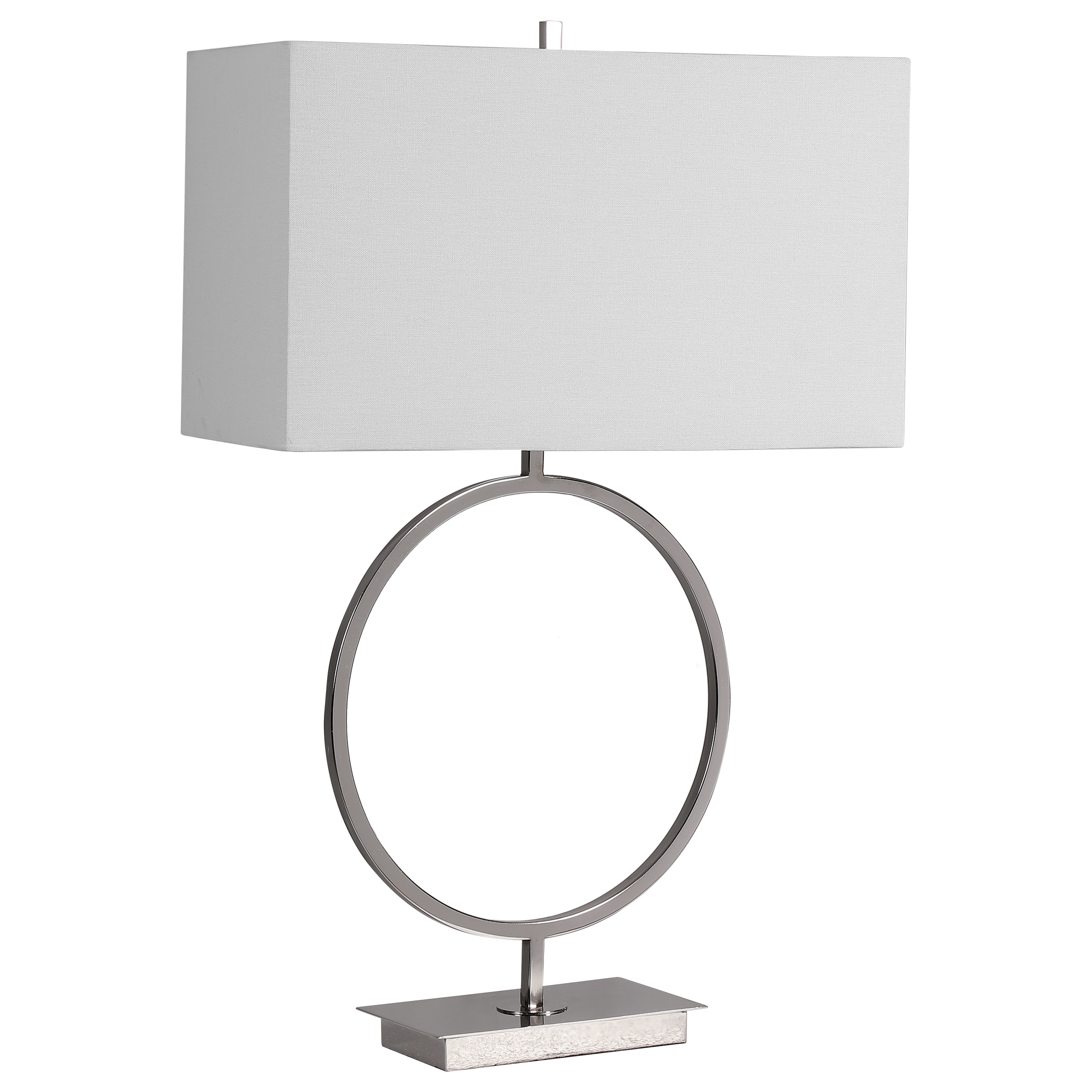 TABLE LAMP, 29H,   Shade 11H X 18W X 9D (in) - Image 2