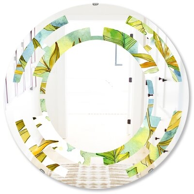 Space Foliage Cottage Americana Wall Mirror - Image 0