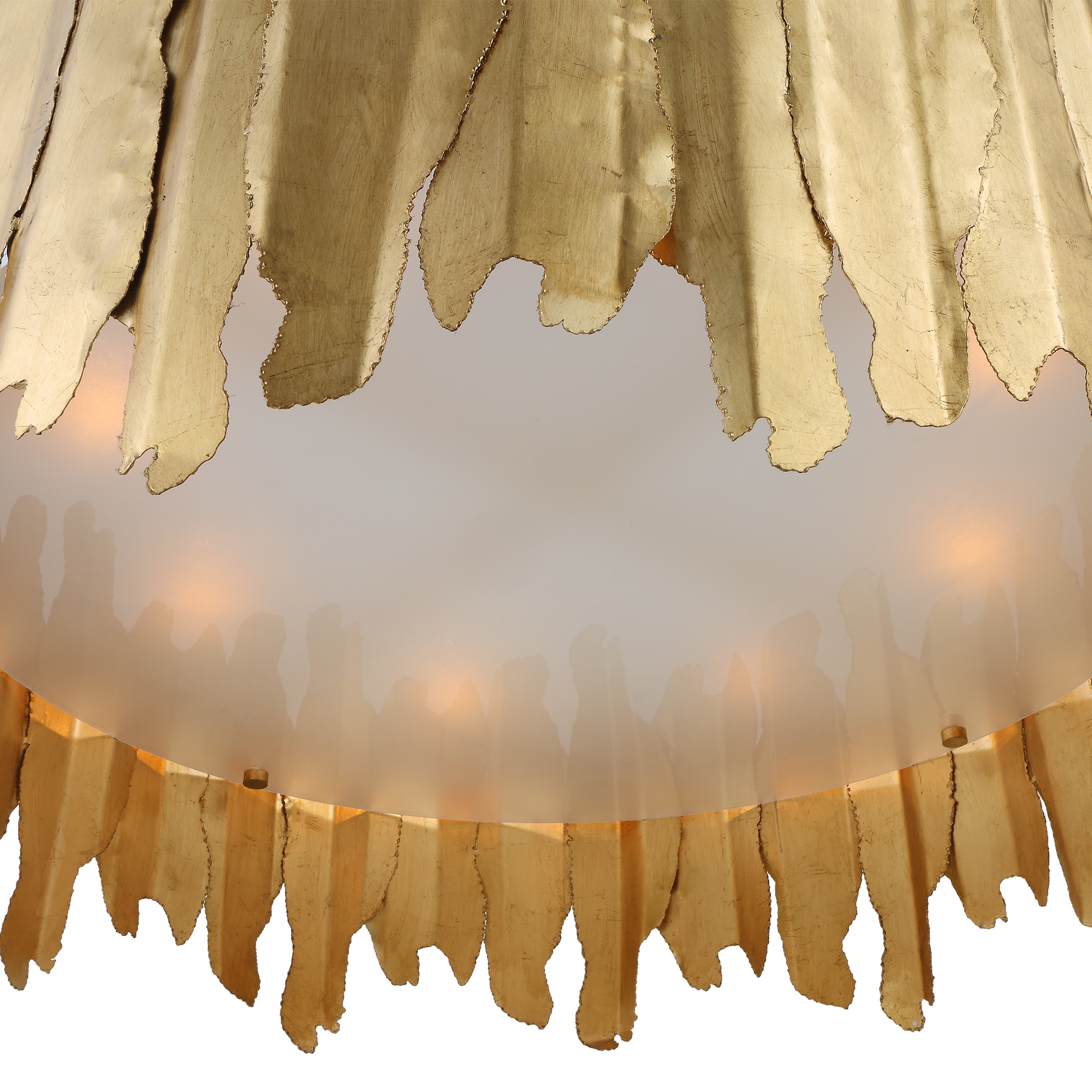 Golden Gate 8 Light Industrial Pendant - Image 5