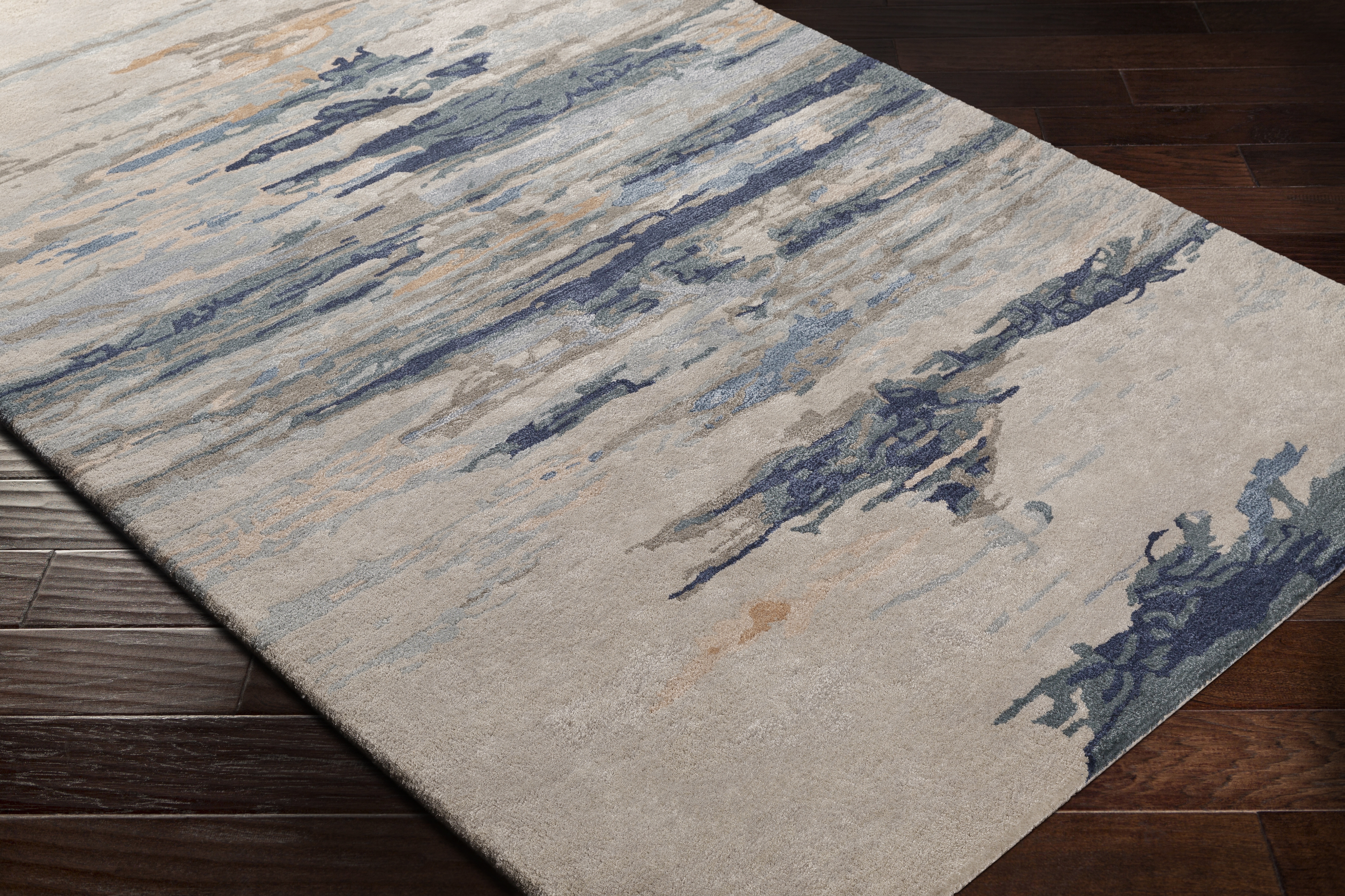 Kavita Beige Indoor 10' x 14' Handmade Rug - Image 6