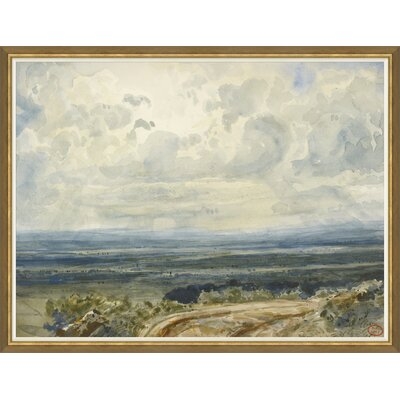 Landscape in Muted Tones - Picture Frame Painting - Image 0