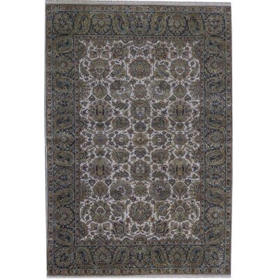 One-of-a-Kind Lamani Reserve Hand-Knotted Brown/Beige 6'2" x 9' Wool Area Rug - Image 0